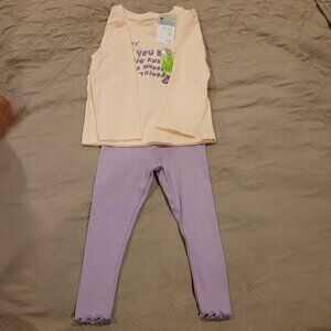 New with tags little girls outfit
